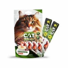 EUROGOLD CAT SIVI KEDİ ÖDÜLÜ TAVUK-CİĞER 5x15 GR