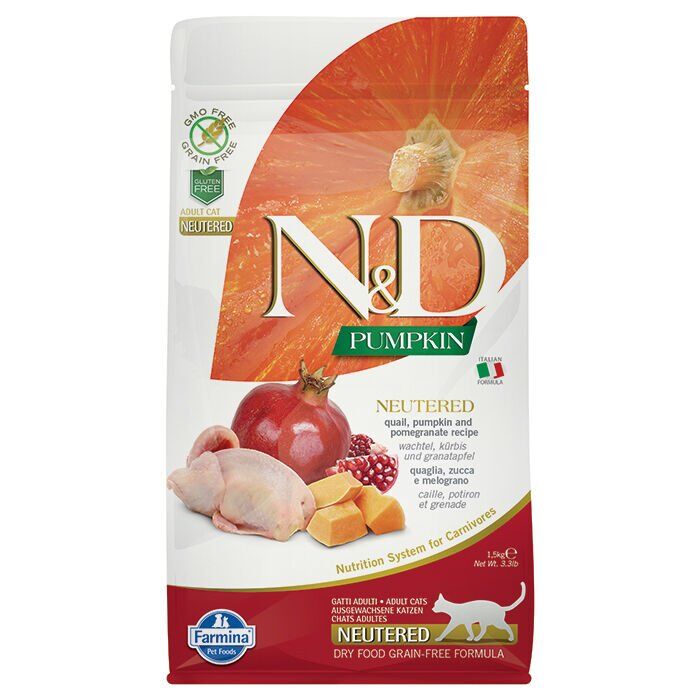 N&D PUMPKIN BILDIRCIN NAR (KISIR) 1,5 KG