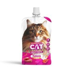 EUROGOLD CAT ET EZMESİ TON BALIĞI-KARİDES 100 GR