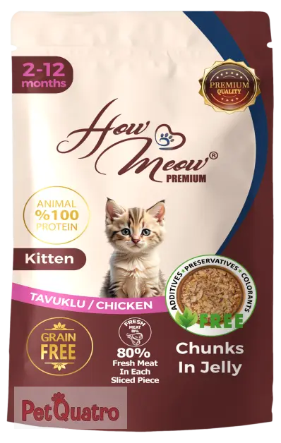 HOWMEOW KEDİ POUCH YAVRU 85 GR 24'LÜ