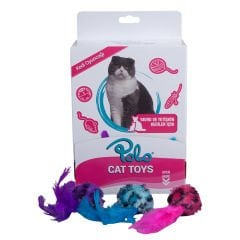 Polo Kedi Oyuncağı 4cm CT14065 (40lı)