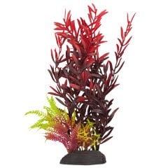 Plastik Bitki 28cm C-1156 Tekli