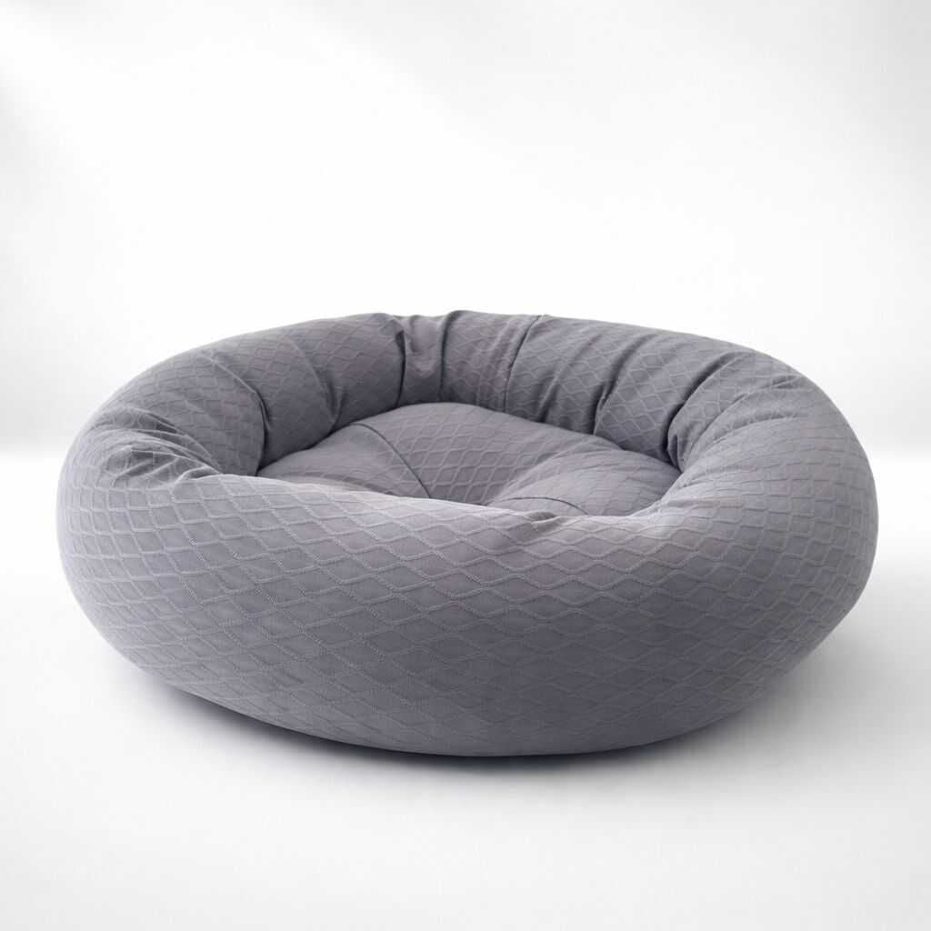 SİMİT YATAK EKO SİLİKON ELYAF GRİ