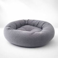 SİMİT YATAK EKO SİLİKON ELYAF GRİ