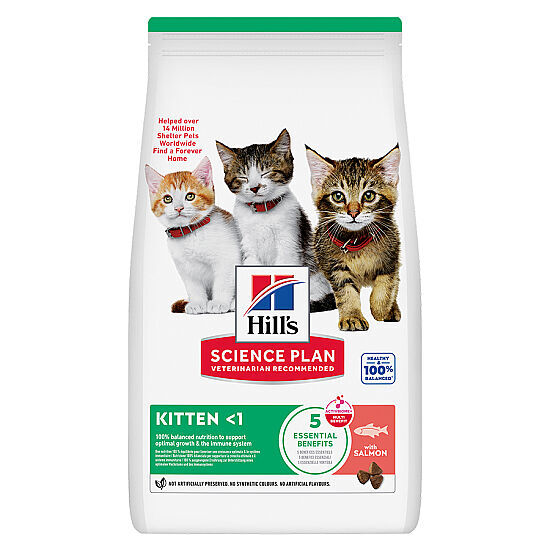 HİLL'S SOMONLU YAVRU KEDİ MAMASI 1,5 KG