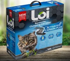 LOI EXTRA AKTİF KARBONLU PLUS KEDİ KUMU 10 LT