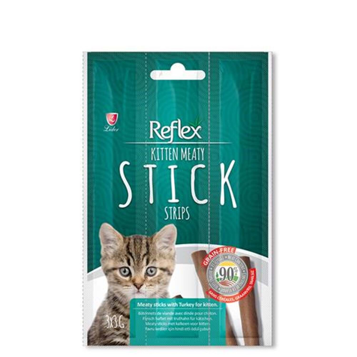 REFLEX KİTTEN KEDİ ÖDÜL HİNDİ STICKS 3*3 GR