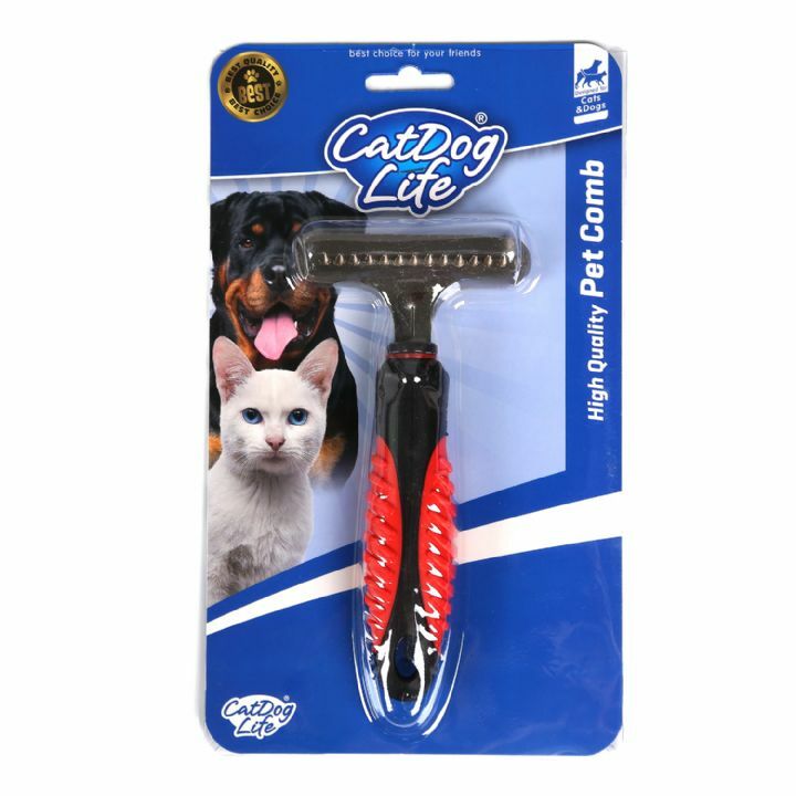CAT&DOGLİFE KEDİ VE KÖPEKLER İÇİN TIRMIK TARAK 8X16CM
