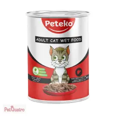 PETEKO YETİŞKİN KEDİ KONSERVE CİĞERLİ 400 GR 12'Lİ