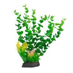 Plastik Bitki 28cm C-1157 Tekli
