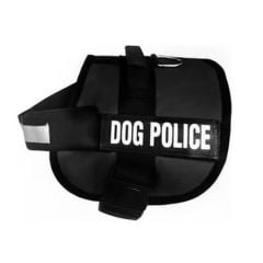 DOG POLİCE TASMA BÜYÜK SİYAH