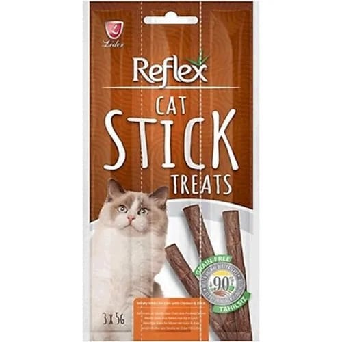 REFLEX KEDİ STICKS TAVUK&ÖRDEK 3*5 GR