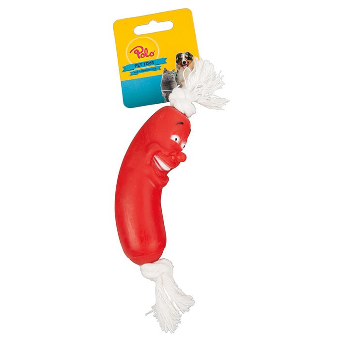 Polo Vinil Sosis İpli Oyuncak 10,5Cm