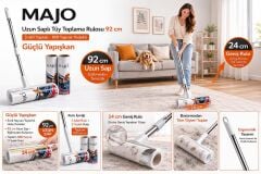 MAJO TÜY TOPLAMA 24 CM 180 YAPRAK 92 CM