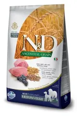 N&D A.GRAIN KUZU Y.MERSİN ADULT MED-MAX 12 KG