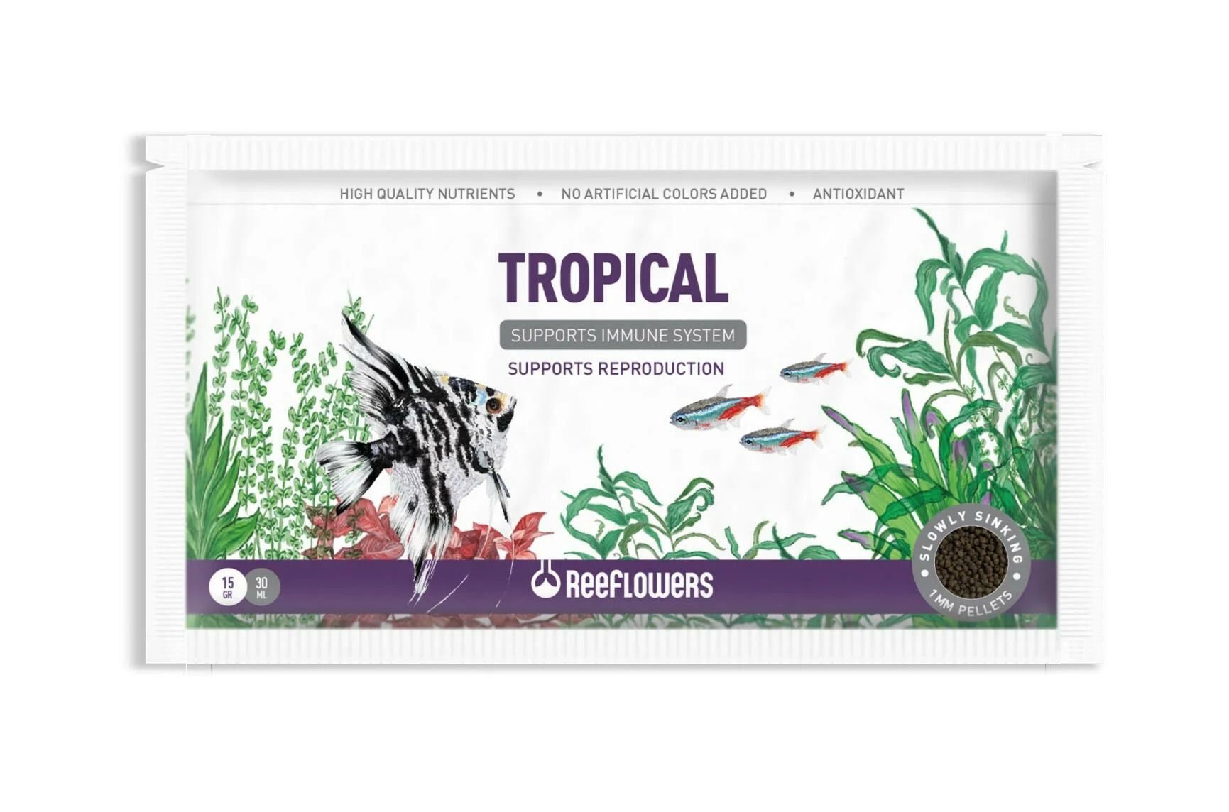TROPİCAL PELLET 1,0 MM 15 GR