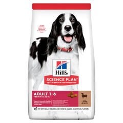 HİLL'S SP KUZULU ve PİRİNÇLİ ORTA IRK YETİŞKİN KÖPEK MAMASI 2,5 KG