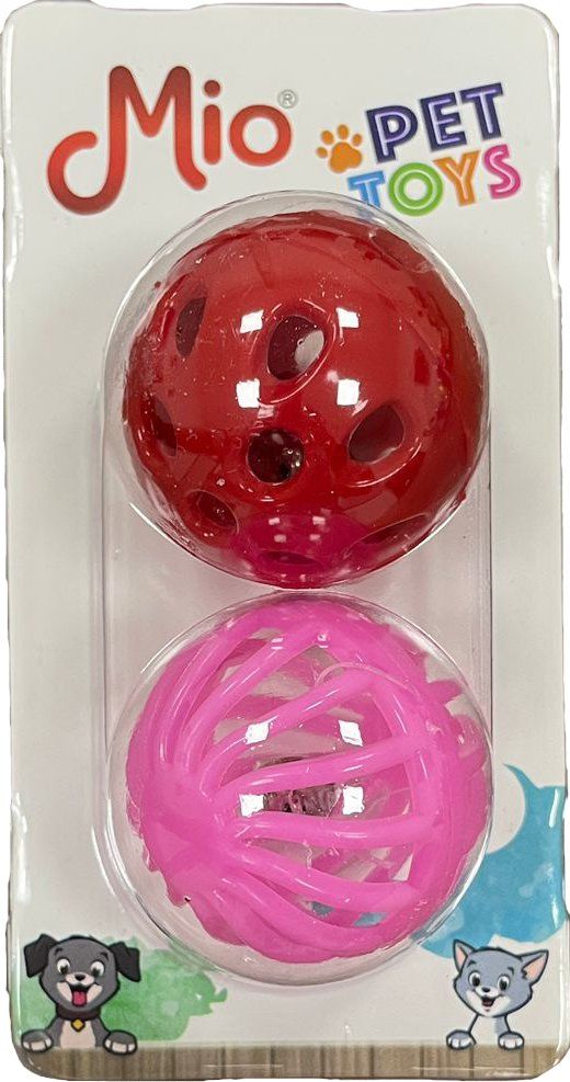 ASETATLI İKİLİ TOP 4 CM