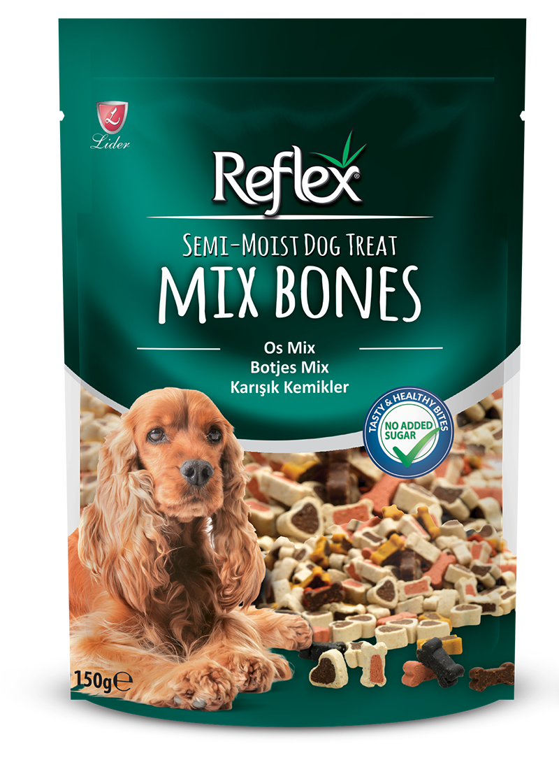 SEMİ-MOIST ÖDÜL MAMASI MİX BONES 150 GR