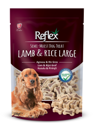 SEMİ-MOIST ÖDÜL MAMASI/LAMT&RİCE TREATS LARGE 150 GR