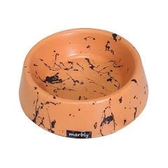 MARBLY ORANGE BLACK MAMA KABI 8 OZ