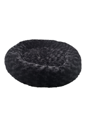 SİMİT YATAK PELUŞ SİYAH 55x55 CM