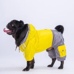 SARI-GRİ BİCOLOR TULUM YAĞMURLUK M-L-XL-XL-2XL (5’li Set)