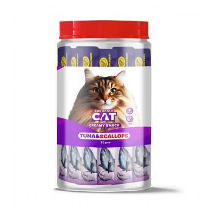 EUROGOLD CAT SIVI KEDİ ÖDÜLÜ TON-DENİZ TARAĞI 30x15 GR