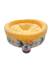 SPECİEL PELUŞ SİMİT YATAK GRİ