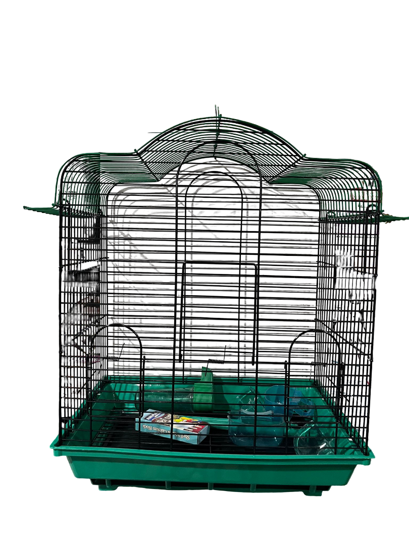 400 SERİ KAFES SİYAH GÖVDE RENKLİ ÇATI (KOLİ 12'Lİ)