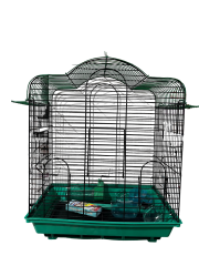 400 SERİ KAFES SİYAH GÖVDE RENKLİ ÇATI (KOLİ 12'Lİ)