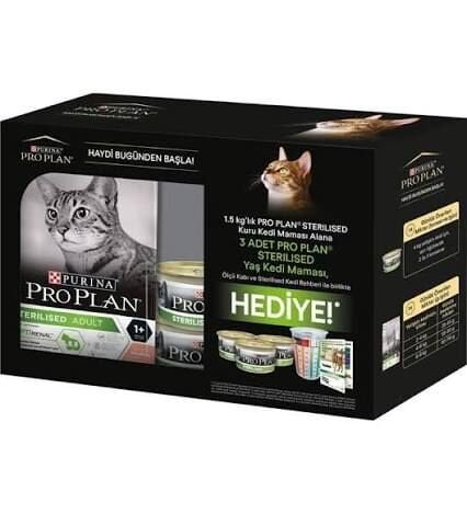 PROPLAN KEDİ STERİL SOMON 1,5 KG