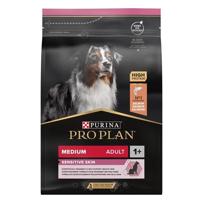 PROPLAN MEDIUM ADULT SENSITIVE SOMON 3 KG
