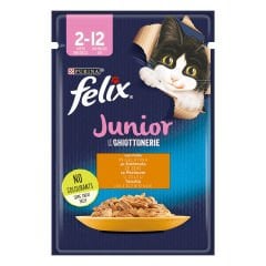 FELİX YAVRU TAVUK ETLİ KEDİ YAŞ MAMA 26x85 GR