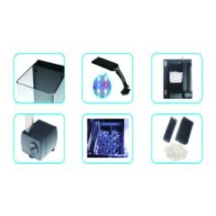 HAQOS CANYON BOX 36 AYDINLATMALI NANO AKVARYUM
