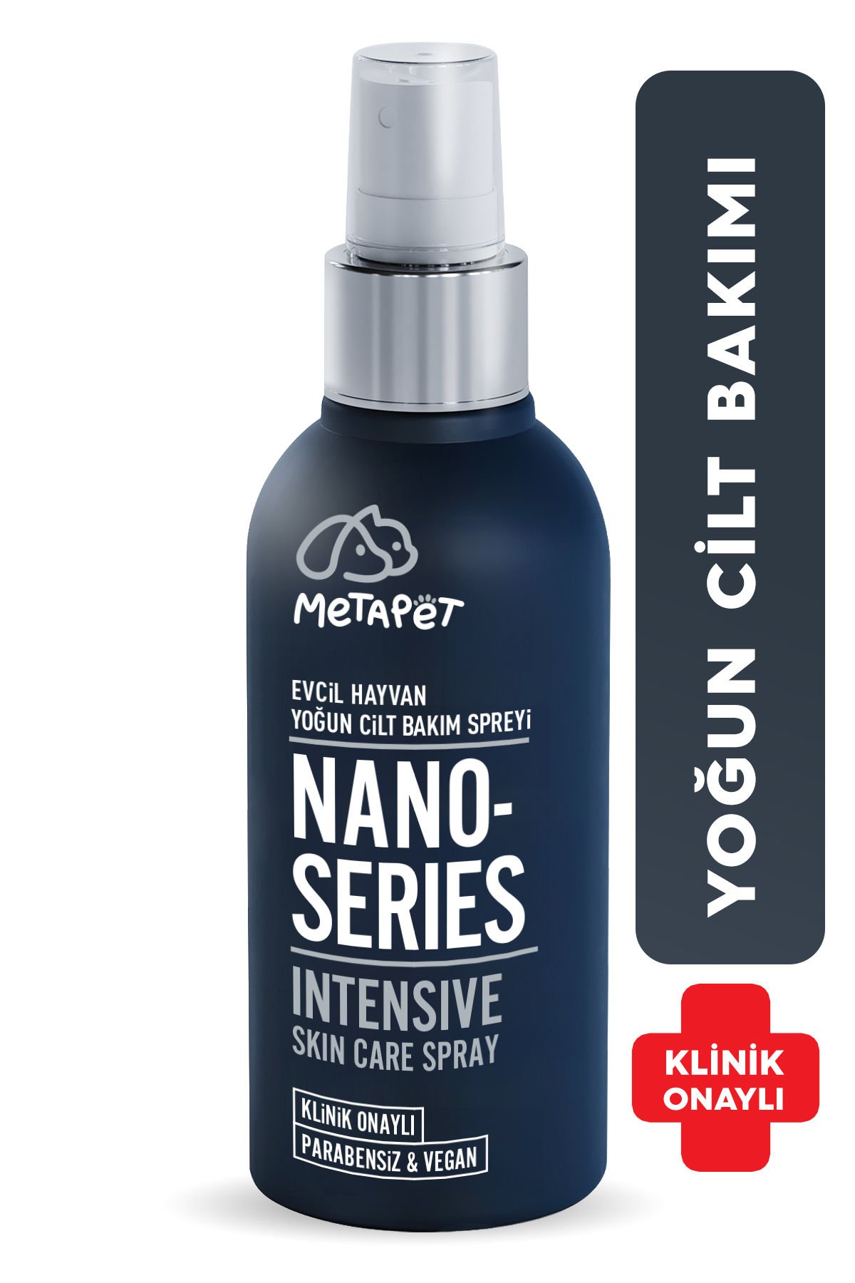 METAPET NANO GÜMÜŞ YOĞUN CİLT BAKIM SPREYİ 150 ML