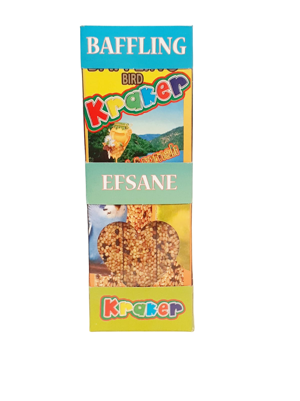 BAFFLING BALLI KRAKER 3'LÜ 10 ADET