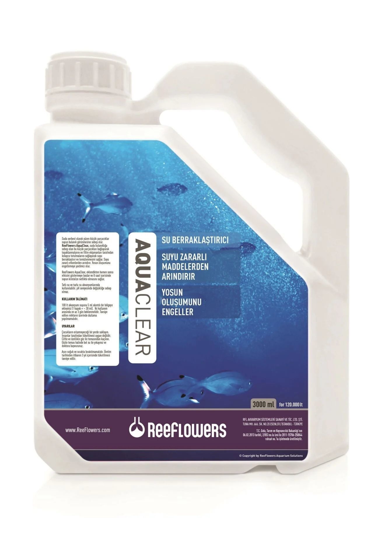AQUACLEAR 3000 ML (BERRAKLAŞTIRICI)
