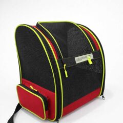 PETPRETTY SUPERIOR KIRMIZI FİLELİ SIRT ÇANTASI