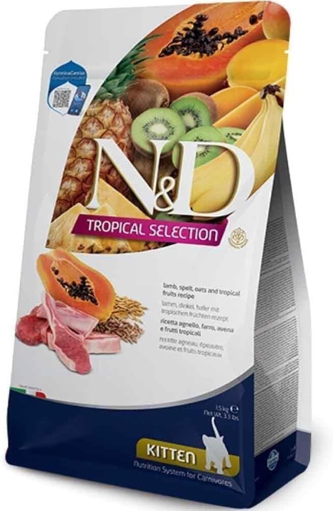N&D TROPICAL SELECTION KİTTEN LAMP 1,5 KG