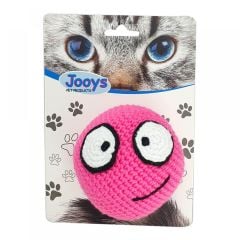JOOYS AMİGURUMİ KEDİ OYUNCAĞI PEMBE EMOJİ