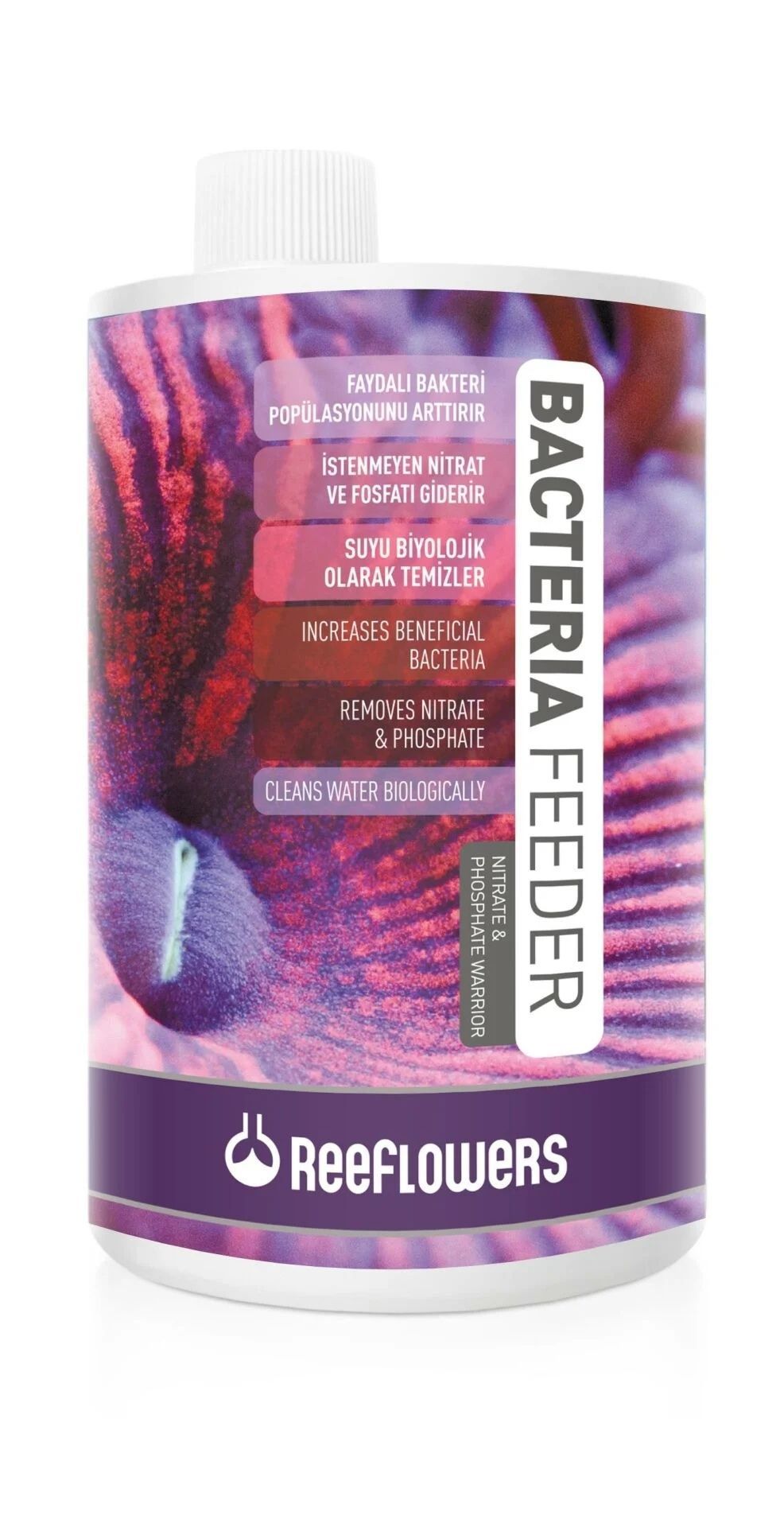 BACTERİA FEEDER 1000 ML (FAYDALI BAKTERİ POPÜLASYONUNU ARTTIRIR)