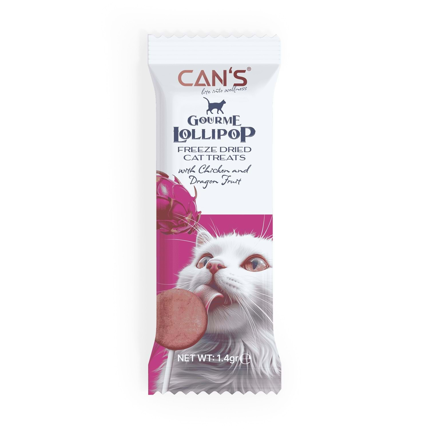 Cans Lollipop Chicken & Dragon Fruit 15x1.4 gr