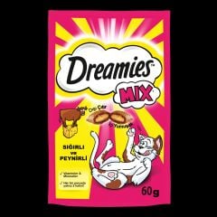 DREAMİES SIGIRLI PEYNİRLİ KEDİ ÖDÜLÜ 60 GR 6'LI