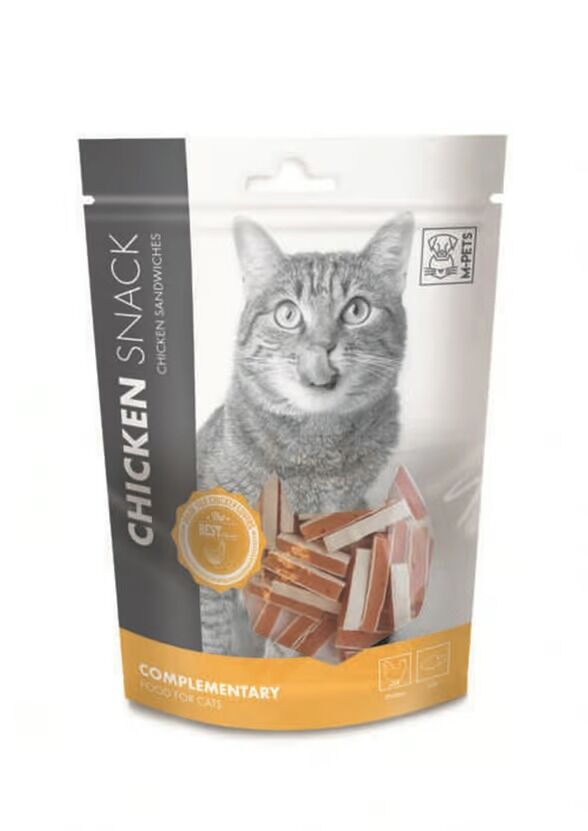 29010115 M-PETS CHICKEN SANDWICHES KEDİ ÖDÜLÜ 80GR