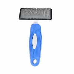 Zampa Kedi ve Köpek Bakım Fırçası Medium 16x9cm, Mavi