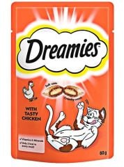 DREAMİES TAVUKLU KEDİ ÖDÜLÜ 60 GR 6'LI