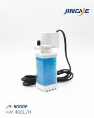 Jingye Akvaryum Şeffaf İç Filtre Beyaz 4W, 400L/H