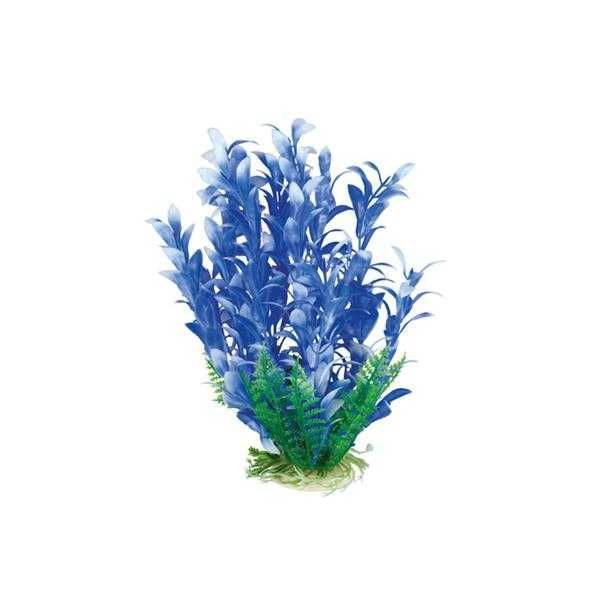 AKVARYUM PLASTİK BİTKİ 20 CM 6'LI