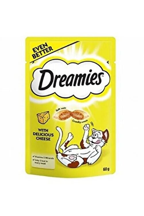 DREAMİES PEYNİRLİ KEDİ ÖDÜLÜ 60 GR 6'LI